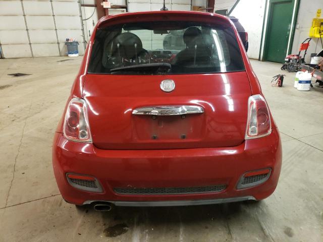 3C3CFFBR2CT189563 - 2012 FIAT 500 RED photo 6