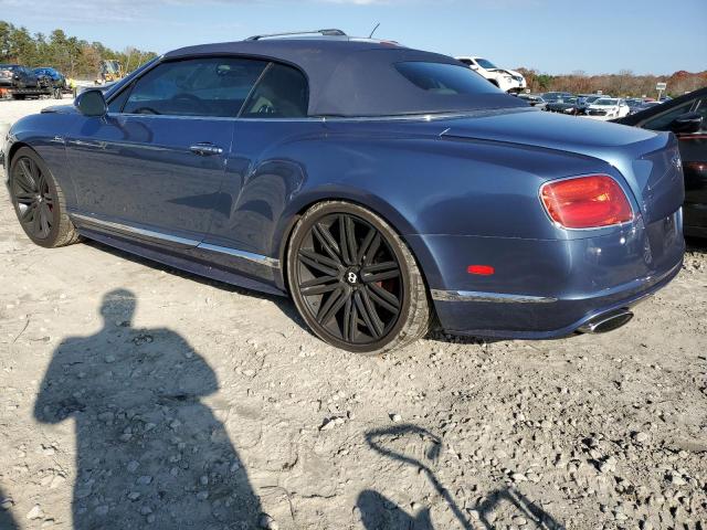 SCBGJ3ZA1FC046987 - 2015 BENTLEY CONTINENTA BLUE photo 2