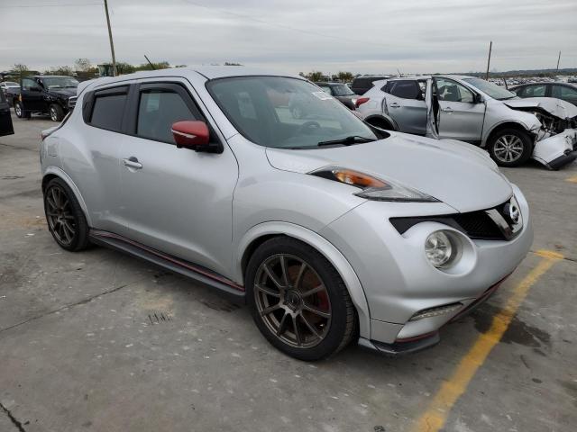 JN8DF5MRXFT200109 - 2015 NISSAN JUKE NISMO SILVER photo 4