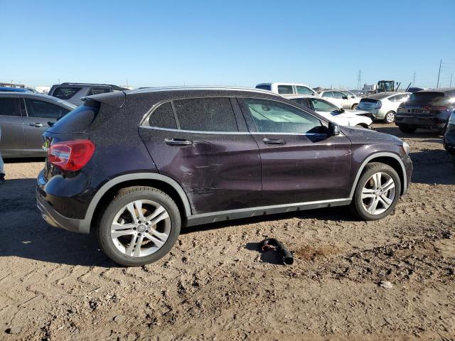 WDCTG4EB3FJ165600 - 2015 MERCEDES-BENZ GLA 250 PURPLE photo 3