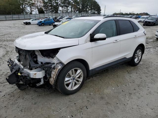 2FMTK3J82FBB47520 - 2015 FORD EDGE SEL WHITE photo 1