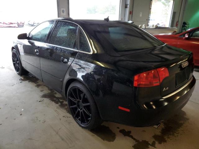 WAUAF78E97A179166 - 2007 AUDI A4 2 BLACK photo 2