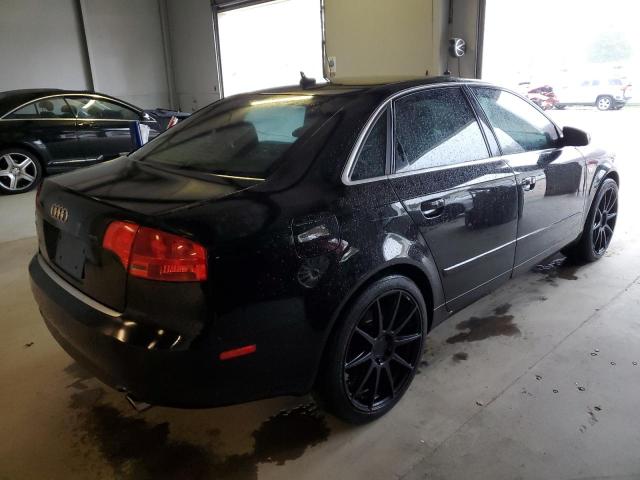 WAUAF78E97A179166 - 2007 AUDI A4 2 BLACK photo 3