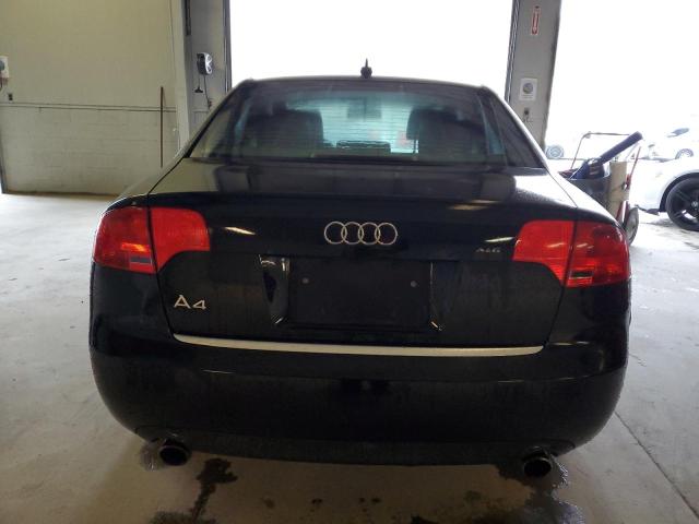 WAUAF78E97A179166 - 2007 AUDI A4 2 BLACK photo 6