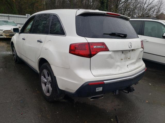 2HNYD2H31DH513416 - 2013 ACURA MDX TECHNO 白色 照片 2