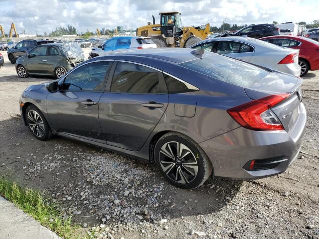 19XFC1F79GE034242 - 2016 HONDA CIVIC EXL ნაცრისფერი ფოტო 2