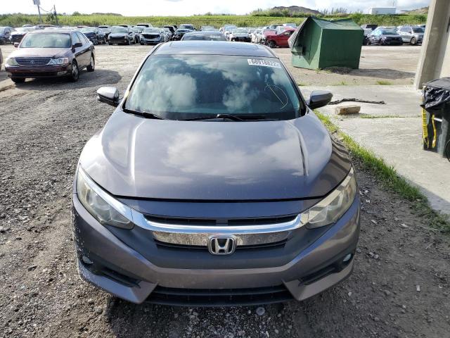 19XFC1F79GE034242 - 2016 HONDA CIVIC EXL ნაცრისფერი ფოტო 5