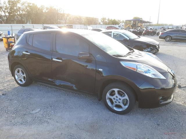 JN1AZ0CP2CT026219 - 2012 NISSAN LEAF SV BLACK photo 4