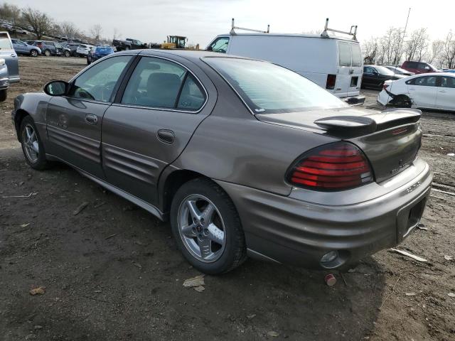 1G2NF52F62C174695 - 2002 PONTIAC GRAND AM S BEIGE photo 2