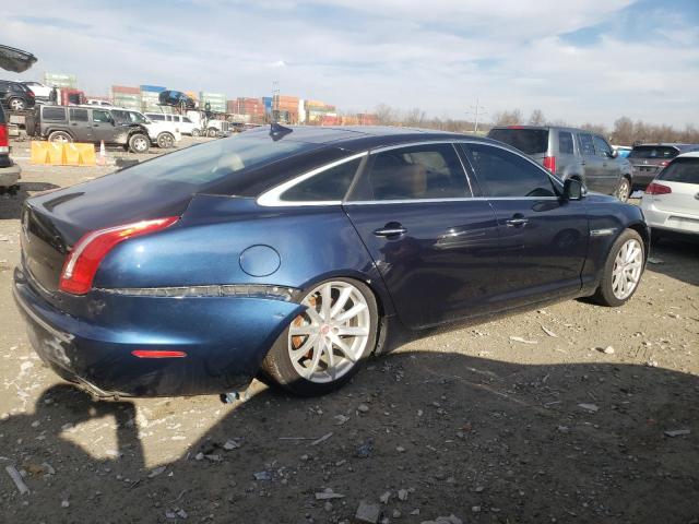 SAJWJ2GD7E8V65562 - 2014 JAGUAR XJL PORTFO BLUE photo 3