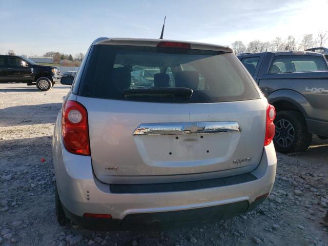 2CNFLCEC9B6248677 - 2011 CHEVROLET EQUINOX LS SILVER photo 6