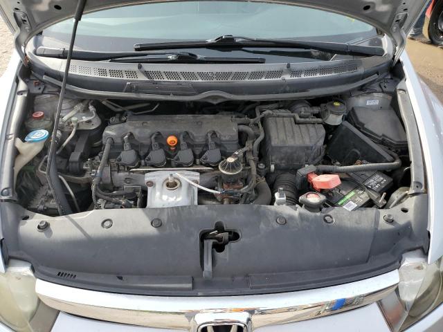 1HGFA16558L050968 - 2008 HONDA CIVIC LX SILVER photo 11