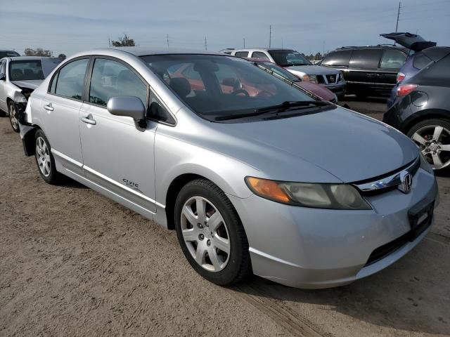 1HGFA16558L050968 - 2008 HONDA CIVIC LX SILVER photo 4