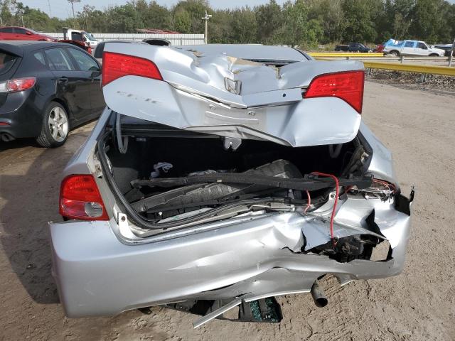 1HGFA16558L050968 - 2008 HONDA CIVIC LX SILVER photo 6