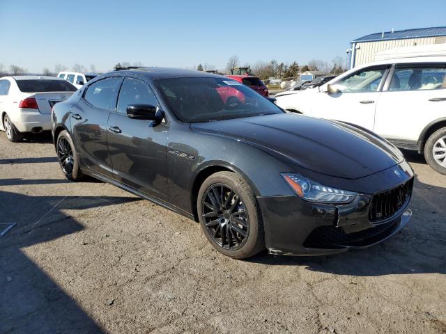 ZAM57RTA4F1135250 - 2015 MASERATI GHIBLI S BLACK photo 4