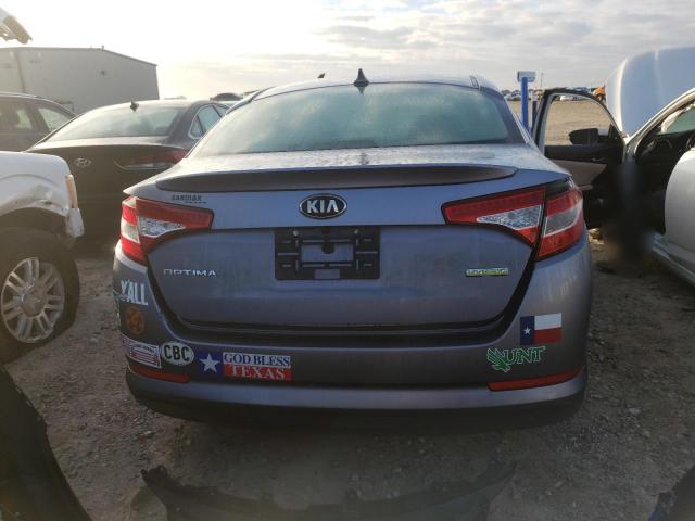 KNAGM4AD0C5026257 - 2012 KIA OPTIMA HYB GRAY photo 6