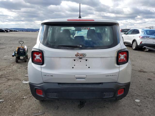 ZACNJBAB7LP****** - 2020 JEEP RENEGADE S SILVER photo 6