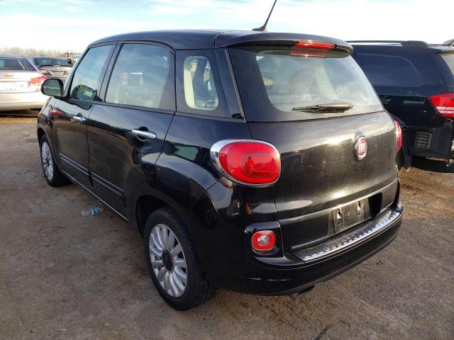 ZFBCFAAH0EZ012273 - 2014 FIAT 500L BLACK photo 3