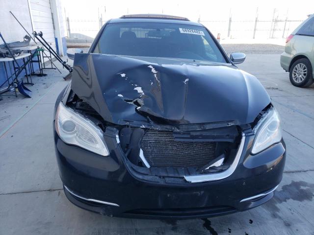 1C3BC2FBXBN600152 - 2011 CHRYSLER 200 LIMITE BLACK photo 5