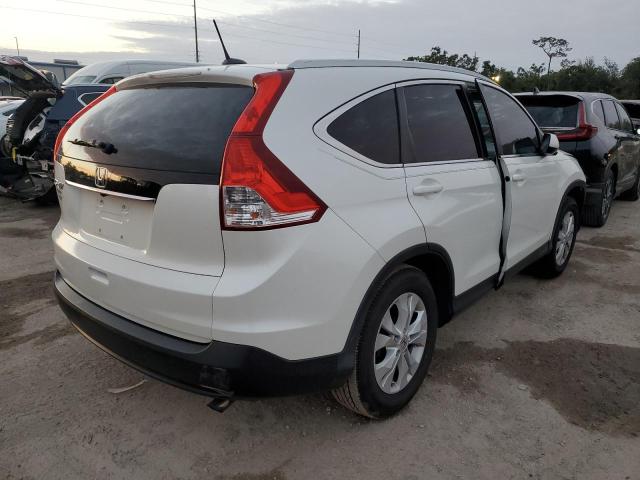 5J6RM3H78DL008165 - 2013 HONDA CR-V EXL WHITE photo 3