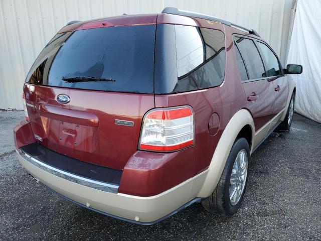 1FMDK07W18GA44996 - 2008 FORD TAURUS X E BURGUNDY photo 3