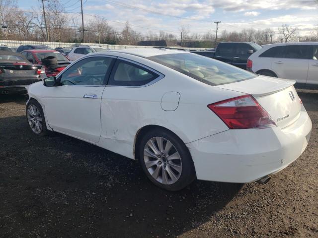 1HGCS2B88AA001769 - 2010 HONDA ACCORD EXL WHITE photo 2