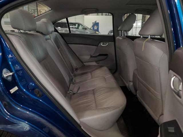 19XFB2F96CE077103 - 2012 HONDA CIVIC EXL Mavi foto 10