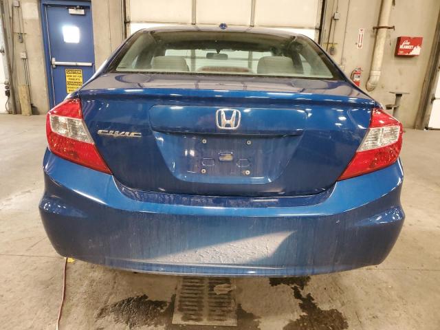 19XFB2F96CE077103 - 2012 HONDA CIVIC EXL Mavi foto 6