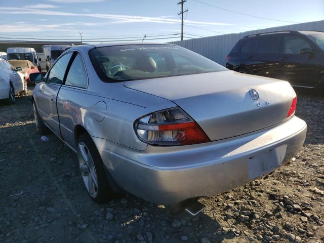 19UYA41603A001451 - 2008 ACURA 3.2 CL SILVER photo 3