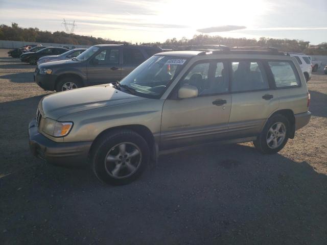 JF1SF65562H741018 - 2002 SUBARU FORESTER S GOLD photo 1