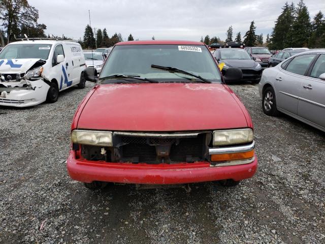 1GCCS1940W8162224 - 1998 CHEVROLET S TRUCK S1 RED photo 5