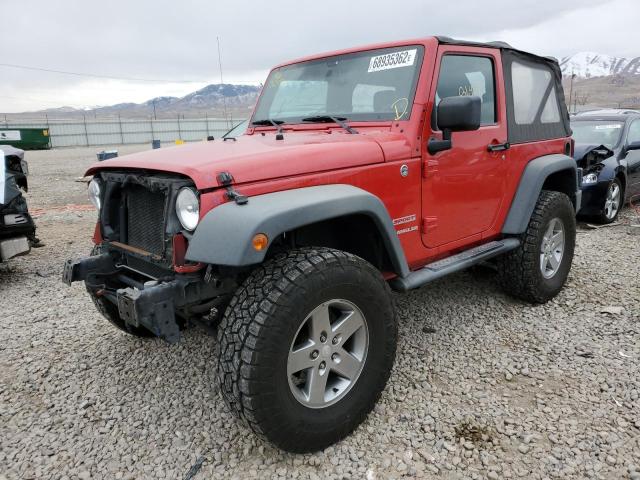 1C4AJWAG5CL152861 - 2012 JEEP WRANGLER S RED photo 1