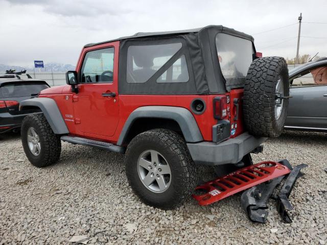 1C4AJWAG5CL152861 - 2012 JEEP WRANGLER S RED photo 2
