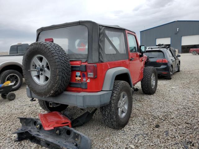 1C4AJWAG5CL152861 - 2012 JEEP WRANGLER S RED photo 3