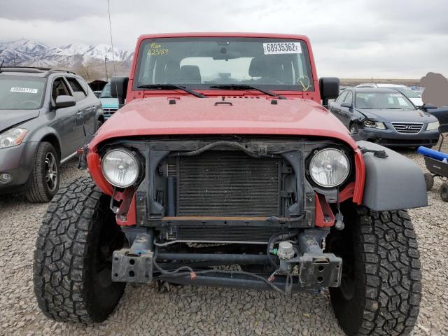 1C4AJWAG5CL152861 - 2012 JEEP WRANGLER S RED photo 5