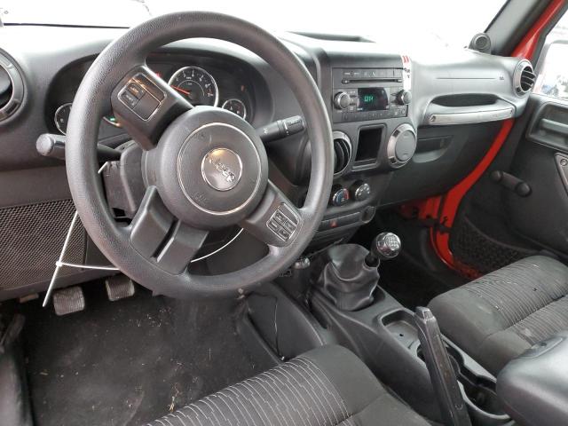 1C4AJWAG5CL152861 - 2012 JEEP WRANGLER S RED photo 8