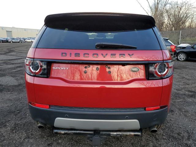 SALCR2BG8FH536626 - 2015 LAND ROVER DISCOVERY RED photo 6