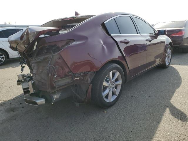19UUA8F5XEA002325 - 2014 ACURA TL TECH MAROON photo 3