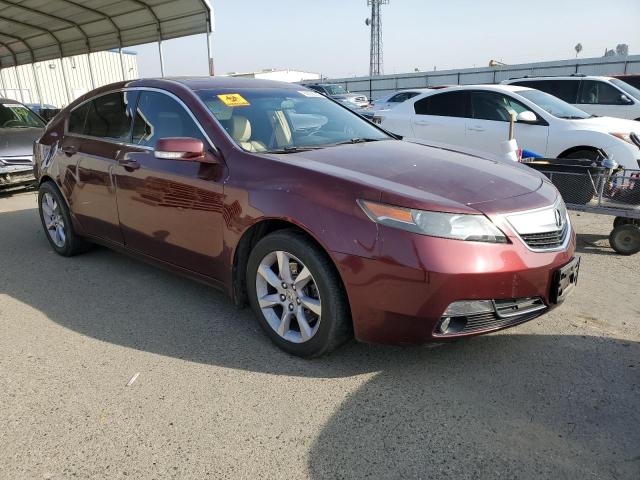 19UUA8F5XEA002325 - 2014 ACURA TL TECH MAROON photo 4