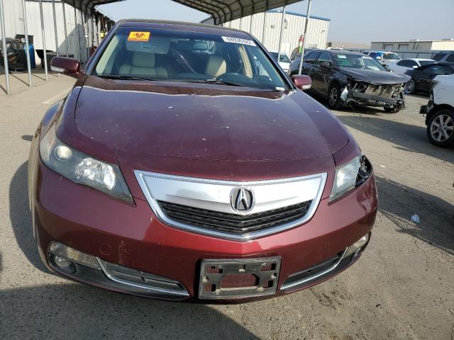 19UUA8F5XEA002325 - 2014 ACURA TL TECH MAROON photo 5