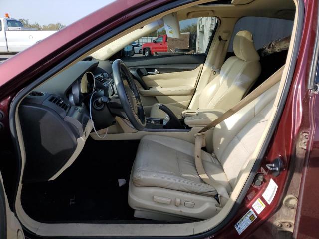 19UUA8F5XEA002325 - 2014 ACURA TL TECH MAROON photo 7