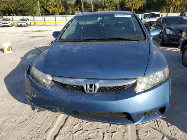 19XFA1F68BE007099 - 2011 HONDA CIVIC LX-S Mavi foto 5