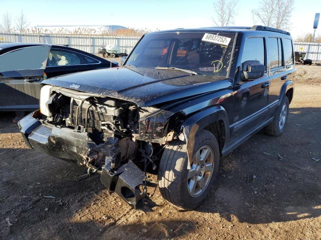 1J8HG48K47C661897 - 2007 JEEP COMMANDER 黑色 照片 1
