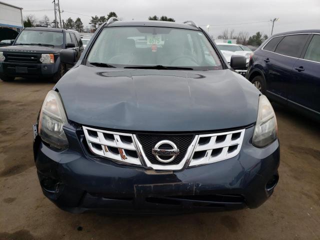 JN8AS5MV5FW760503 - 2015 NISSAN ROGUE BLUE photo 5