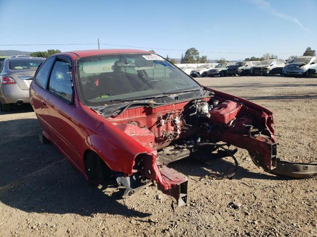 2HGEJ6429WH122475 - 1998 HONDA CIVIC CX RED photo 4