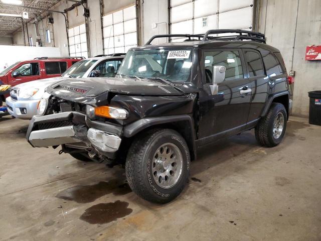 JTEBU11F570026086 - 2007 TOYOTA FJ CRUISER BLACK photo 1