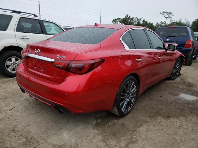 JN1FV7AP6JM461507 - 2018 INFINITI Q50 RED SP RED photo 3