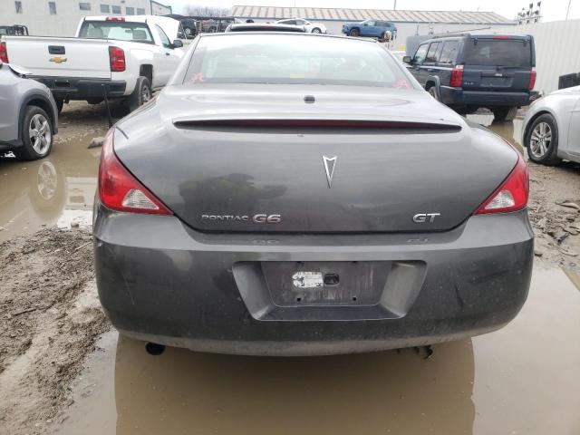 1G2ZH36N774110670 - 2007 PONTIAC G6 GT GRAY photo 6