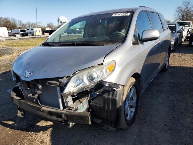 5TDKK3DCXBS136757 - 2011 TOYOTA SIENNA LE SILVER photo 1