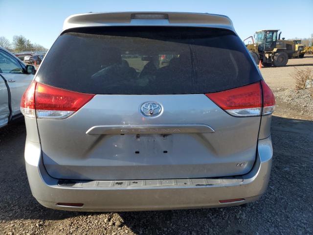 5TDKK3DCXBS136757 - 2011 TOYOTA SIENNA LE SILVER photo 6